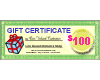 Gift Certificate $100.00 (imagem para) Gift Certificate $100.00